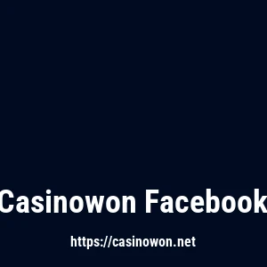 Casinowon Facebook
