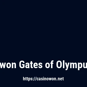 Casinowon Gates of Olympus Oyna