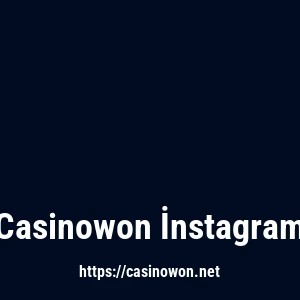 Casinowon İnstagram