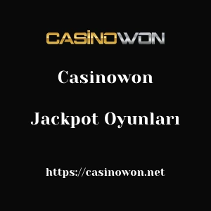 Casinowon Jackpot Oyunları
