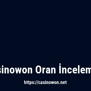 Casinowon Oran İncelemesi