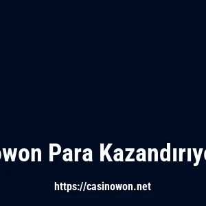 Casinowon Para Kazandırıyor Mu?