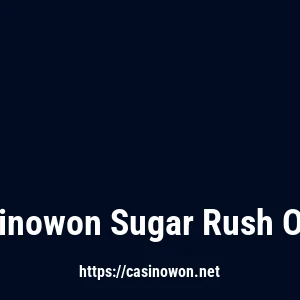 Casinowon Sugar Rush Oyna