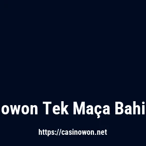 Casinowon Tek Maça Bahis Yap