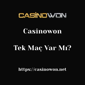 Casinowon'da Tek Maç Var Mı?